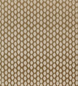 Ikat Spot Fabric by Zoffany Antique/Gold