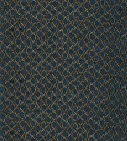 Ikat Spot Fabric by Zoffany Ink