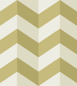 Illusion Chevron Wallpaper by Ohpopsi Olive Twist