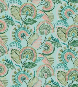Imara Fabric by Arley House Aqua