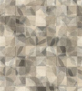 Impatto Wallpaper by Clarke & Clarke Charcoal/Linen