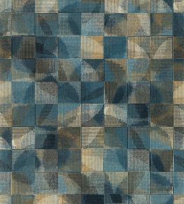Impatto Wallpaper by Clarke & Clarke Midnight