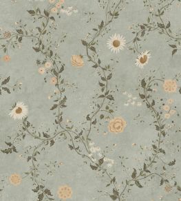Inger Mural by Sandberg Light Blue