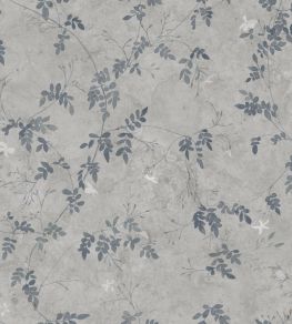 Irene Wallpaper by Sandberg Indigo Blue