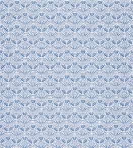 Iris Meadow Cotton Fabric by GP & J Baker Blue
