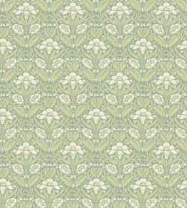 Iris Meadow Wallpaper by GP & J Baker Aqua/Green