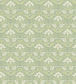 Iris Meadow Wallpaper by GP & J Baker Aqua/Green