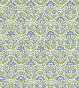 Iris Meadow Wallpaper by GP & J Baker Blue/Green