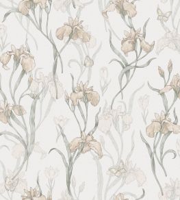 Iris Wallpaper by Sandberg Powder Pink