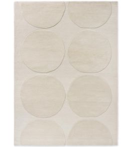 Isot Kivet Rug by Brink & Campman Natural White