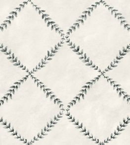 Ivy Garland Wallpaper by Coordonne Aqua