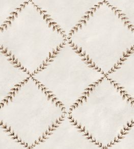 Ivy Garland Wallpaper by Coordonne Prune