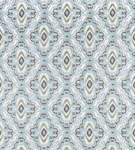 Ixora Fabric by Harlequin Sky / Seaglass / Sketched