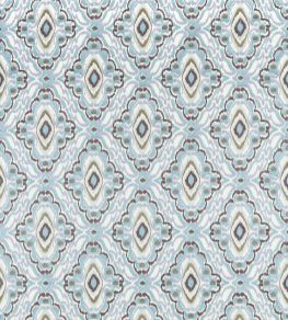 Ixora Fabric by Harlequin Sky / Seaglass / Sketched