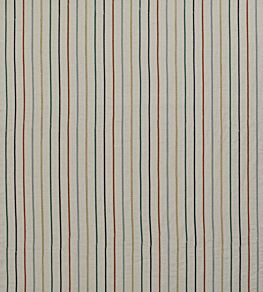 Maddox Stripe Fabric by James Hare Blue Multi