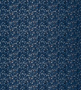 Terrazzo Fabric by James Hare Blue