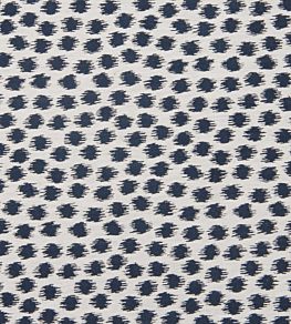 Kasuri Fabric by James Hare Natural / Indigo