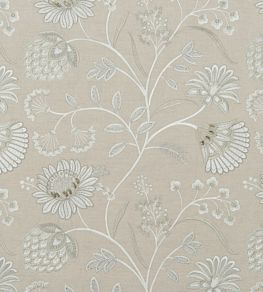 Siam Linen Fabric by James Hare Natural