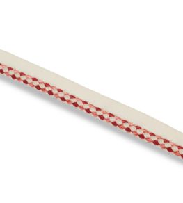 Jester Piping Trim by James Hare Cherry Rose