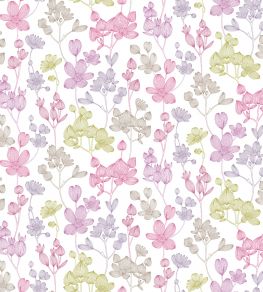 Kalina Wallpaper by Ohpopsi Pretty Pink