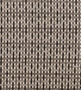 Kasper Fabric by Clarke & Clarke Charcoal/Linen