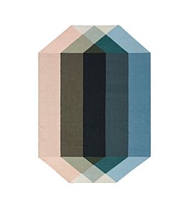 Diamond Rug by GAN Nude-Petrol