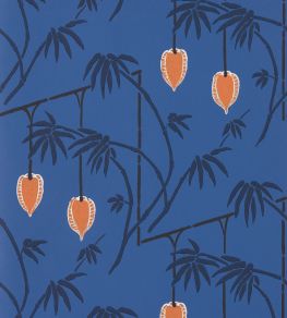 Kimiko Wallpaper by Harlequin Majorelle / Clementine