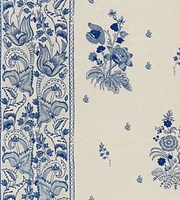 Korond Floral Wallpaper by MINDTHEGAP Indigo