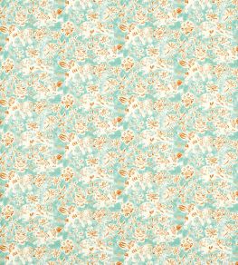 Koya Fabric by Harlequin Azul/Paprika