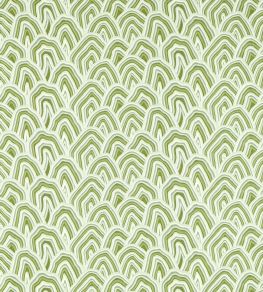 Kumo Fabric by Harlequin Seaglass / Forest / Silver Willow