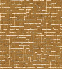 Kupka Fabric by Clarke & Clarke Bronze