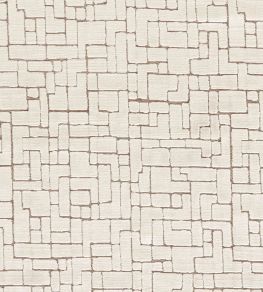 Kupka Fabric by Clarke & Clarke Ivory