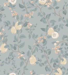 Kvitten Wallpaper by Sandberg Soft Blue