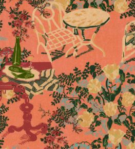 La Brasseria Fabric by MINDTHEGAP Salmon