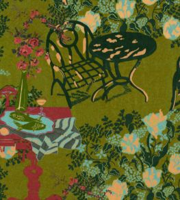 La Brasseria Fabric by MINDTHEGAP Fern