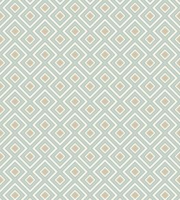 La Fiorentina Small Wallpaper by GP & J Baker Aqua