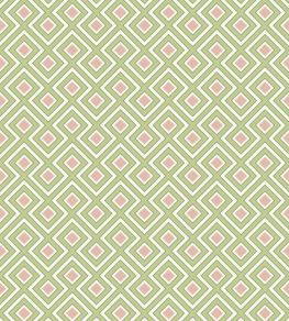 La Fiorentina Small Wallpaper by GP & J Baker Green/Blush