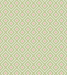 La Fiorentina Small Wallpaper by GP & J Baker Green/Blush