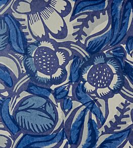 La Foret Wallpaper by Christopher Farr Cloth Cobalt