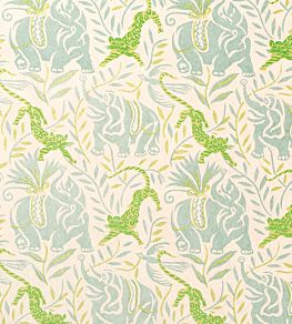 La Jungle Wallpaper by Christopher Farr Cloth Aruba