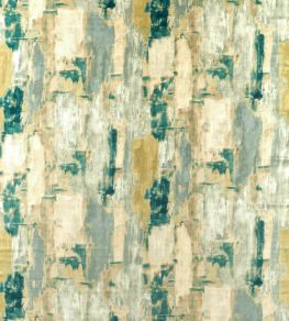 Lagna Fabric by Clarke & Clarke Teal