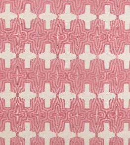 Laguna Fabric by Christopher Farr Cloth Hot Pink