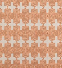 Laguna Fabric by Christopher Farr Cloth Orange