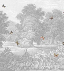 Land of Milk & Honey Butterflies Mural by Woodchip & Magnolia Grey