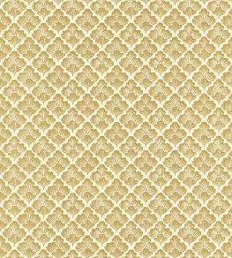 Laura Wallpaper by Langelid Von Bromssen Golden Yellow