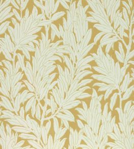 Laurel Leaf Wallpaper by 1838 Wallcoverings Ochre