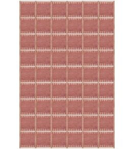 Lilly Rug by Layered Claret Red