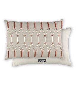 Lima Pillow 24 x 16" by William Yeoward Sienna