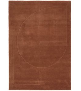 Lineal Poem Rug by Linie Design Amber