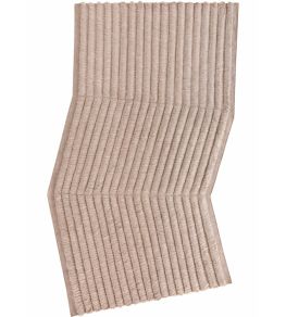 Lines Rug by GAN Brown